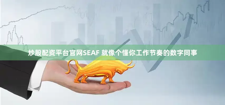炒股配资平台官网SEAF 就像个懂你工作节奏的数字同事
